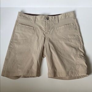 Athleta Dipper Bermuda Hiking Shorts outdoor quick-dry,stretch,mid-rise,pockets